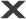 X